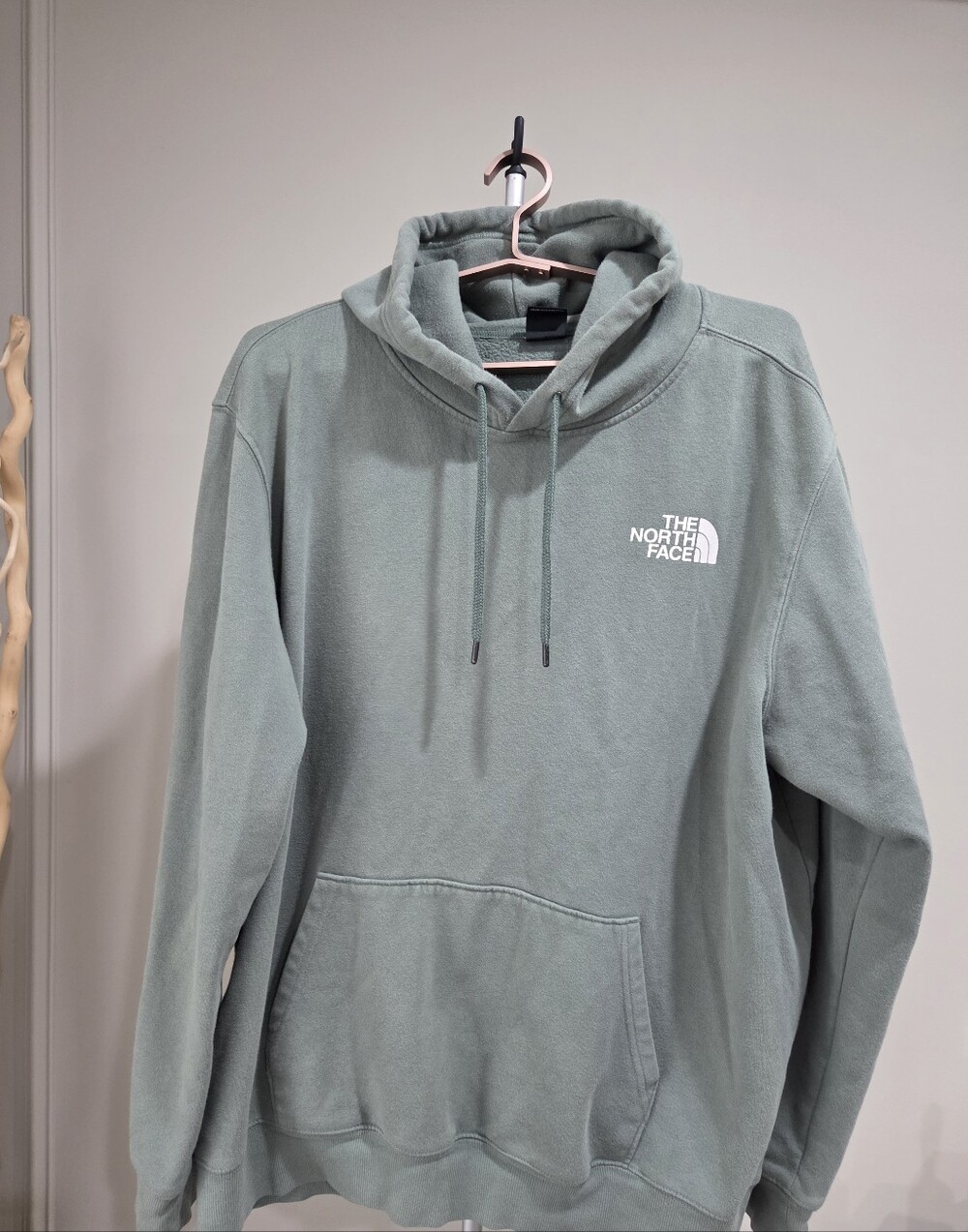The North Face Men's Sage Green Crewneck Hoodie Sz.XXL